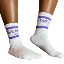 Load image into Gallery viewer, Dream Big Striped Socks
